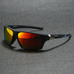 Men’s Polarized Round Sunglasses – Fashion Sports Eyewear with UV400 Protection