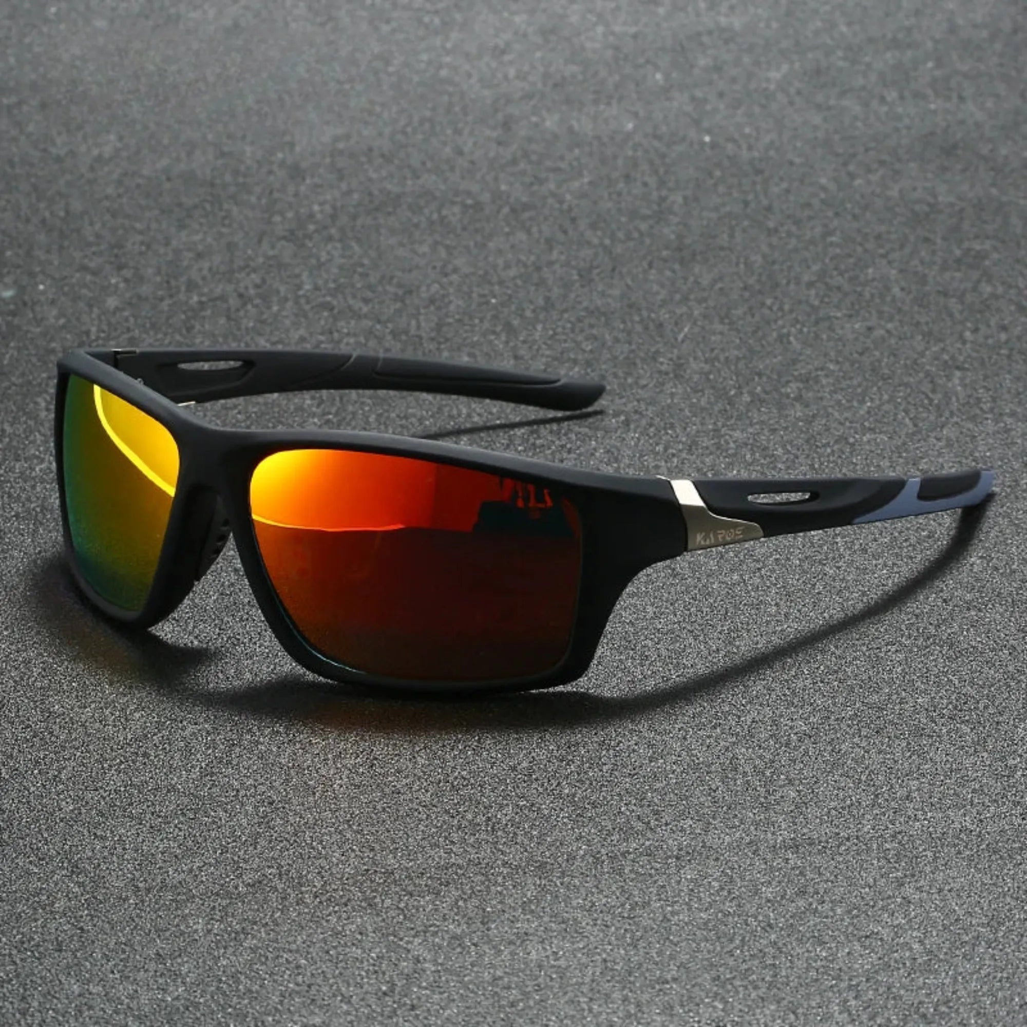 Men’s Polarized Round Sunglasses – Fashion Sports Eyewear with UV400 Protection