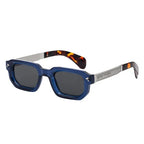 Men’s Polarized Square Sunglasses – Luxury Punk Design with Classic Rectangle Frame and UV400 Protection for Driving and Outdoor Use