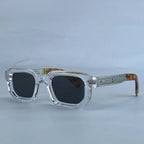 Men’s Polarized Square Sunglasses – Luxury Punk Design with Classic Rectangle Frame and UV400 Protection for Driving and Outdoor Use