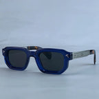 Men’s Polarized Square Sunglasses – Luxury Punk Design with Classic Rectangle Frame and UV400 Protection for Driving and Outdoor Use