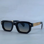 Men’s Polarized Square Sunglasses – Luxury Punk Design with Classic Rectangle Frame and UV400 Protection for Driving and Outdoor Use