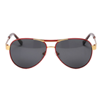 Men’s Polarized Sunglasses with Metal Frame – Premium Brand Design Sun Glasses for Fishing, Driving and UV400 Protection