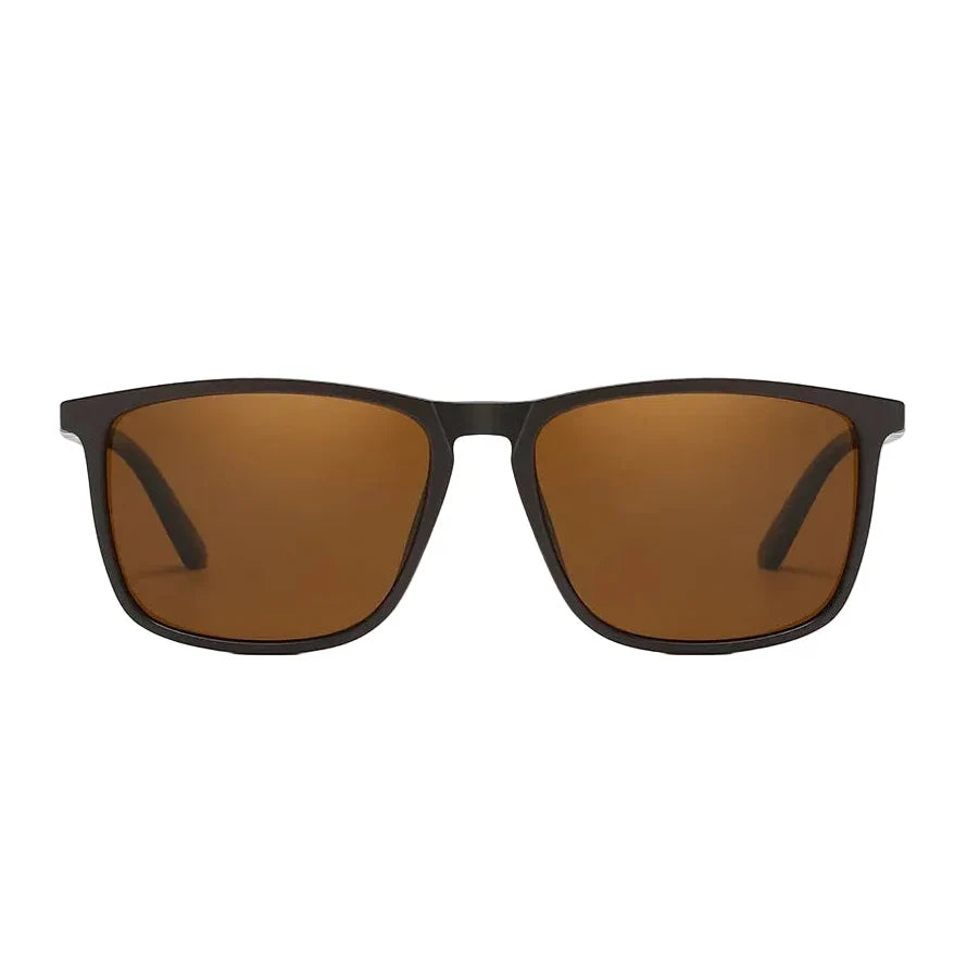 Men’s Polarized TR90 Sunglasses – Luxury Fashion Designer Sun Glasses with Colorful Mirror Lenses and UV Protection