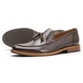 Refined American-Style Men’s Leather Loafers Brown – Comfortable Casual Luxury Shoes