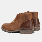 Retro American Style Men’s Desert Ankle Boots – Casual Leather Vintage Boots