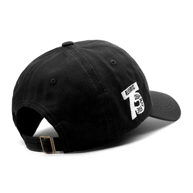 Men’s Cotton Baseball Cap – Casual Outdoor Retro Embroidered Adjustable Hat, Sporty Style