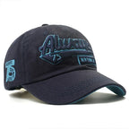 Men’s Cotton Baseball Cap – Casual Outdoor Retro Embroidered Adjustable Hat, Sporty Style