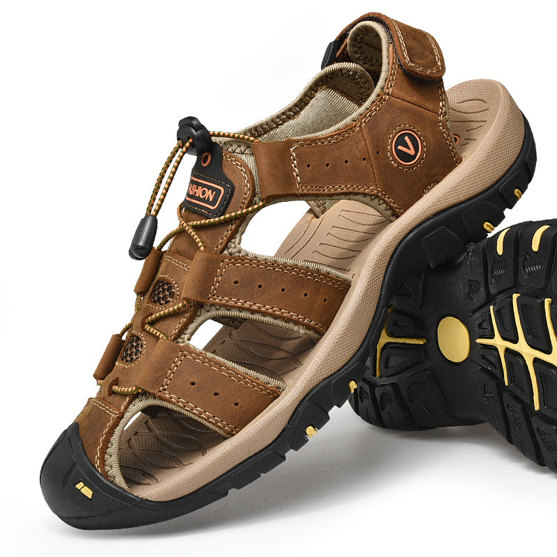 Men's Roman Sandals – Casual Outdoor Beach Shoes