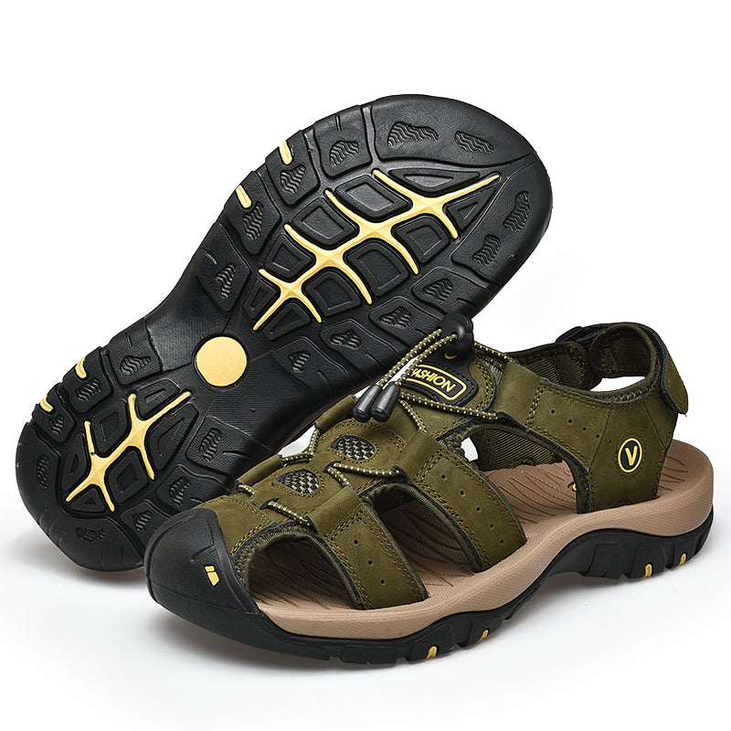 Men's Roman Sandals – Casual Outdoor Beach Shoes
