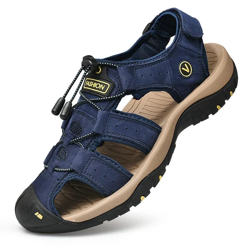 Men's Roman Sandals – Casual Outdoor Beach Shoes
