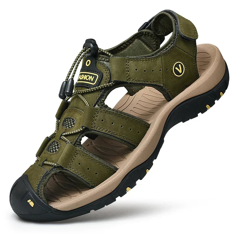 Men's Roman Sandals – Casual Outdoor Beach Shoes