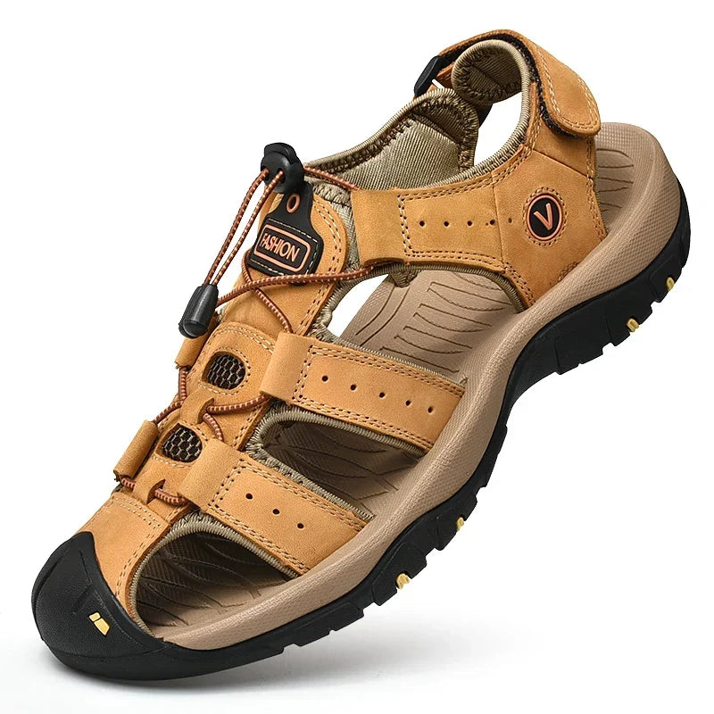 Men's Roman Sandals – Casual Outdoor Beach Shoes