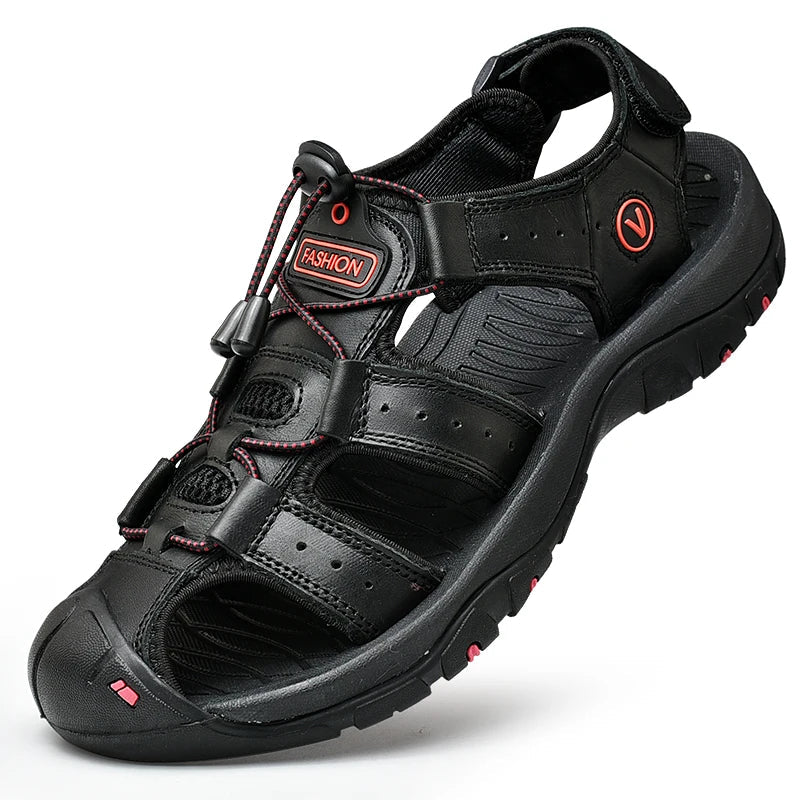 Men's Roman Sandals – Casual Outdoor Beach Shoes