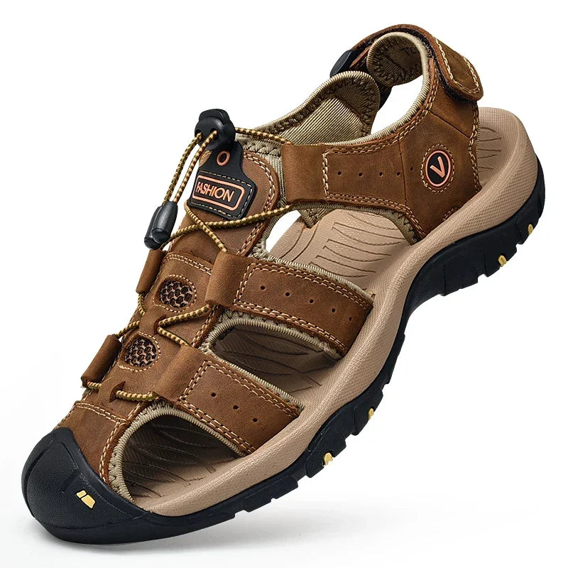 Men's Roman Sandals – Casual Outdoor Beach Shoes
