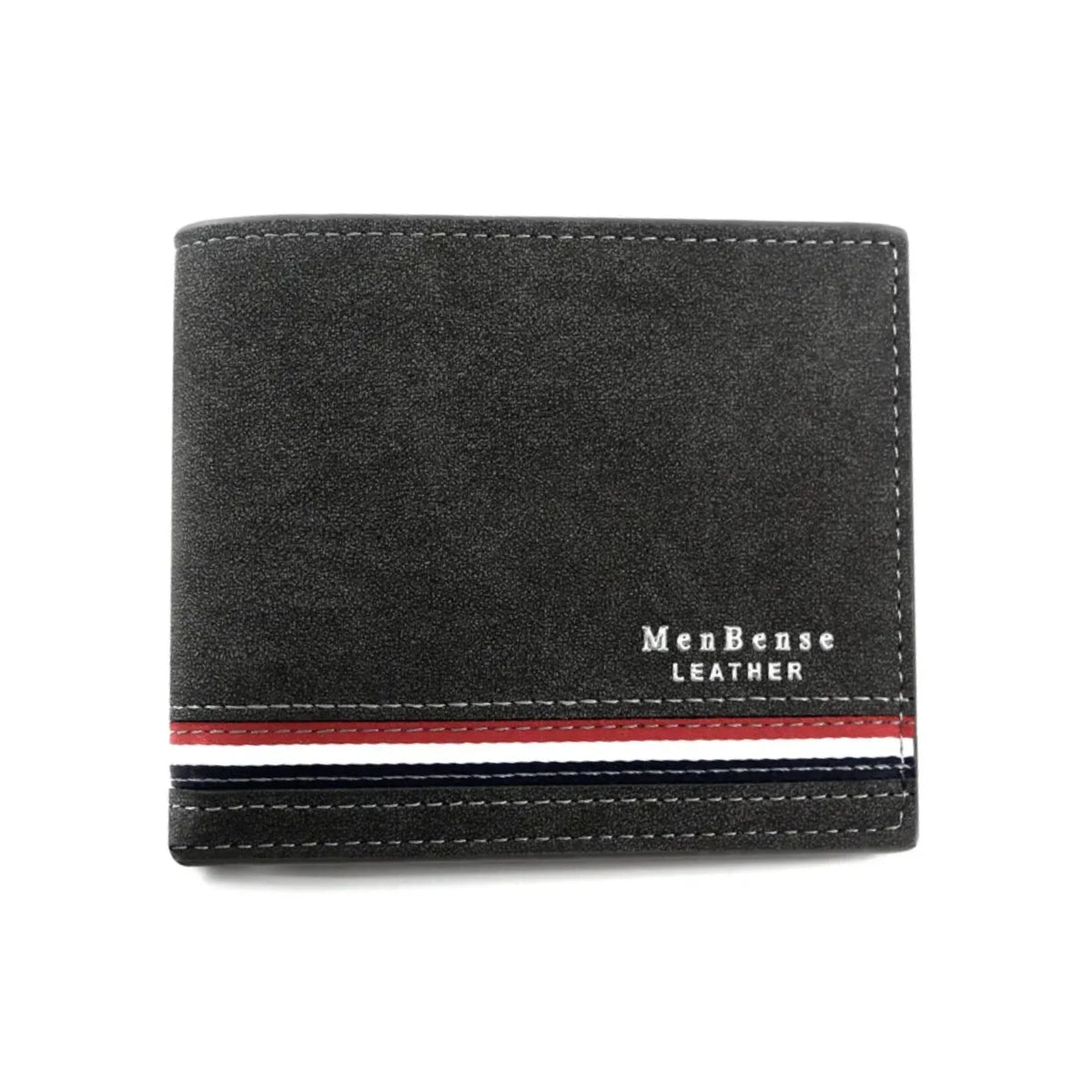 Men’s Short Wallet – Slim PU Leather Wallet with Zipper Coin Pocket, Card Holders, Money Clip, High-Quality Casual Wallet