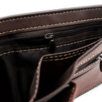 Men’s Short Wallet – Slim PU Leather Wallet with Zipper Coin Pocket, Card Holders, Money Clip, High-Quality Casual Wallet