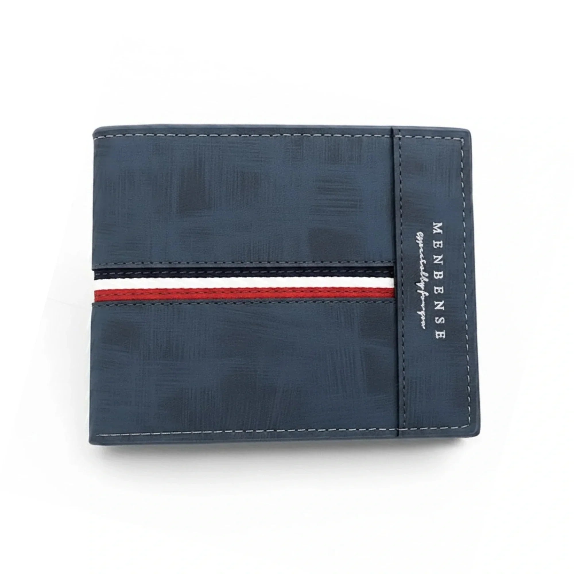 Men’s Slim PU Leather Wallet – Compact Card Holder with Coin Pocket, High-Quality Small Design