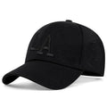 Men’s Snapback Baseball Cap with Letter Embroidery – Adjustable Casual Outdoor Hat for Spring and Autumn with Sun Protection