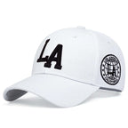Men’s Snapback Baseball Cap with Letter Embroidery – Adjustable Casual Outdoor Hat for Spring and Autumn with Sun Protection
