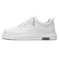 Men’s Sneakers Board Shoes – Soft Leather, Thick Sole, Anti-Slip, Versatile, Spring/Autumn