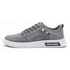 Men’s Casual Canvas Sneakers – Lace-Up Lightweight Summer Shoes