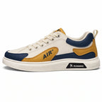 Men’s Sneakers – Leather, Low-Top, Casual and Fashionable, Spring/Autumn