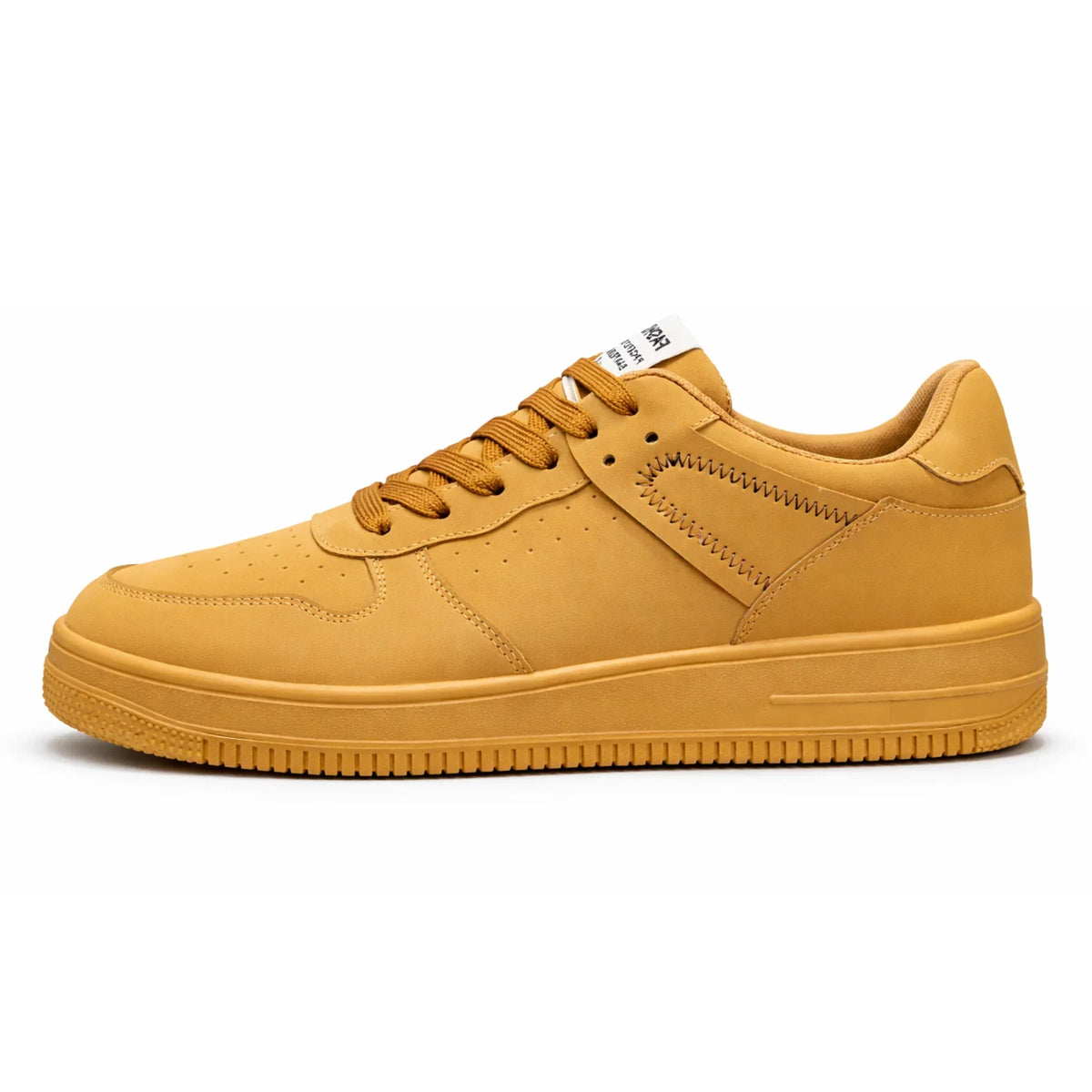 Casual Men’s Sneakers – Lightweight Breathable PU Leather Shoes, Lace-Up Flats for Everyday Comfort, Tennis & Fashion Footwear