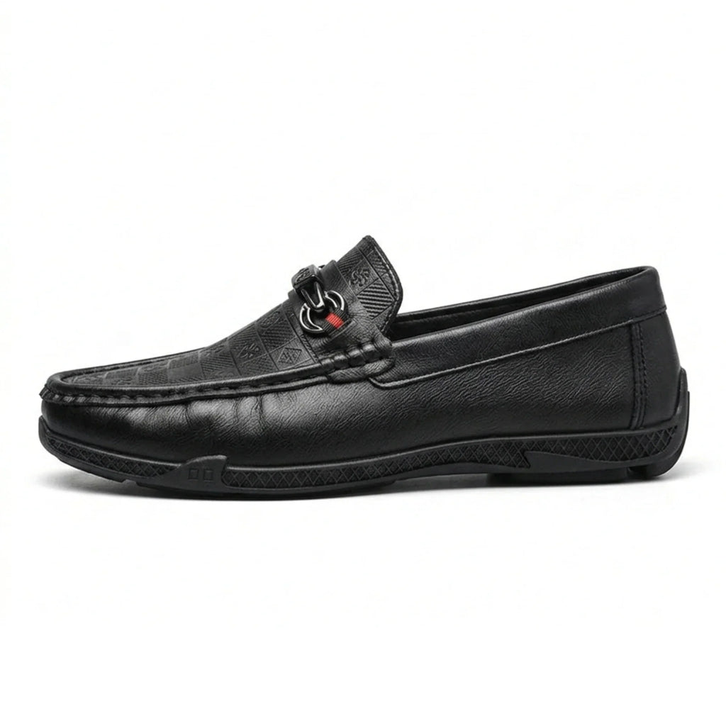 Men’s Soft Leather Loafers, Elegant Casual and Formal Slip-On Shoes, Comfortable Italian Style Driving Loafers for Everyday Wear