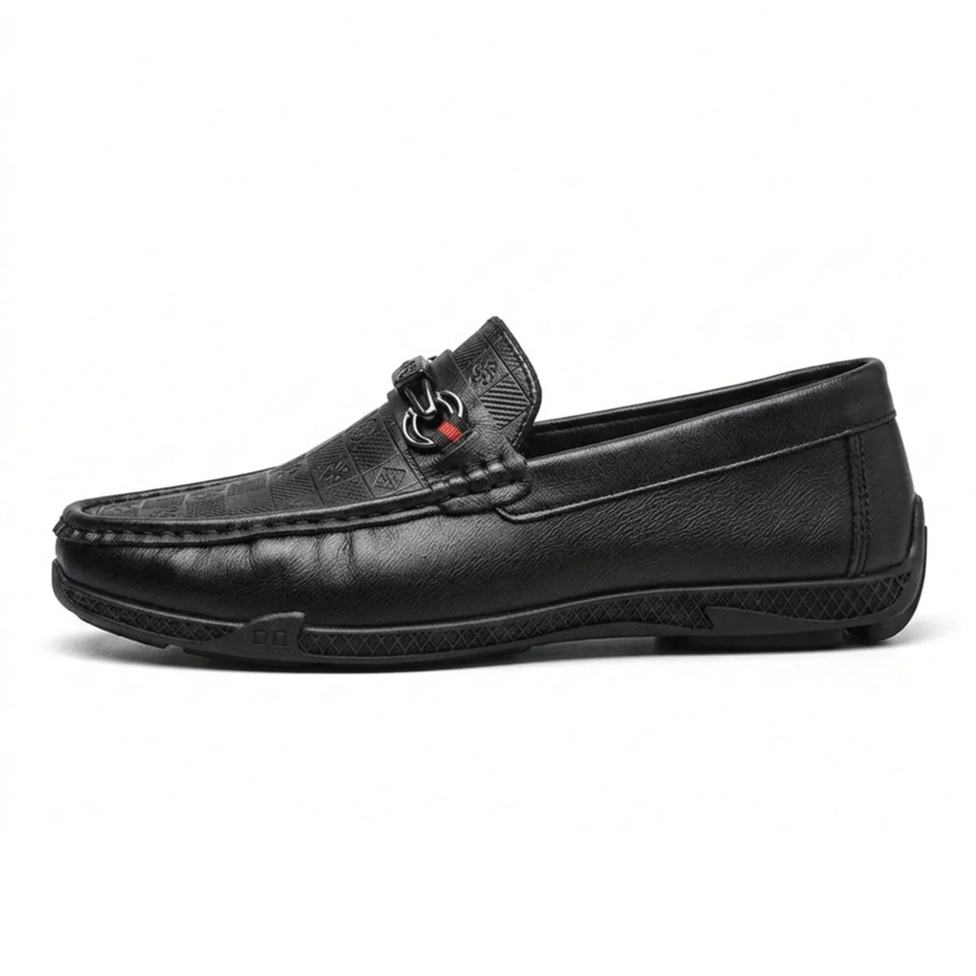Men’s Soft Leather Loafers, Elegant Casual and Formal Slip-On Shoes, Comfortable Italian Style Driving Loafers for Everyday Wear
