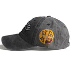 Men’s Spring and Autumn Sunshade Cap – Washed Cotton Baseball Hat for Outdoor Sports and Casual Streetwear