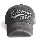 Men’s Spring and Autumn Sunshade Cap – Washed Cotton Baseball Hat for Outdoor Sports and Casual Streetwear