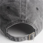 Men’s Spring and Autumn Sunshade Cap – Washed Cotton Baseball Hat for Outdoor Sports and Casual Streetwear