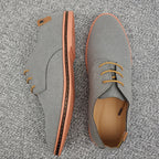 Men’s Suede Leather Dress Shoes – Classic Casual Oxfords, Comfortable Spring Shoes for Men