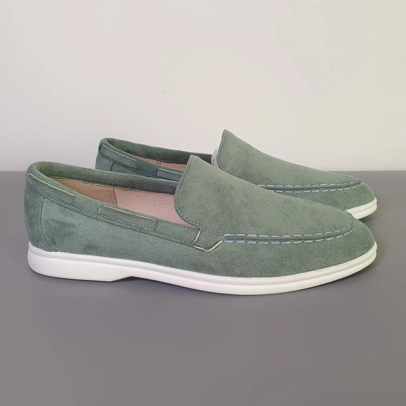 Men’s Premium Suede Loafers, Elegant Casual Shoes, Comfortable Breathable Slip-On Driving Loafers for Everyday Wear