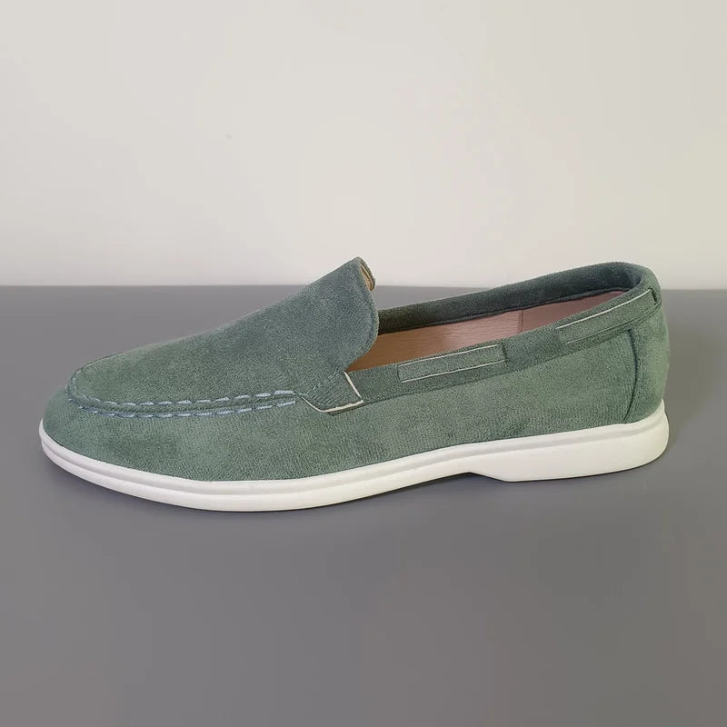 Men’s Premium Suede Loafers, Elegant Casual Shoes, Comfortable Breathable Slip-On Driving Loafers for Everyday Wear
