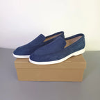 Men’s Premium Suede Loafers, Elegant Casual Shoes, Comfortable Breathable Slip-On Driving Loafers for Everyday Wear