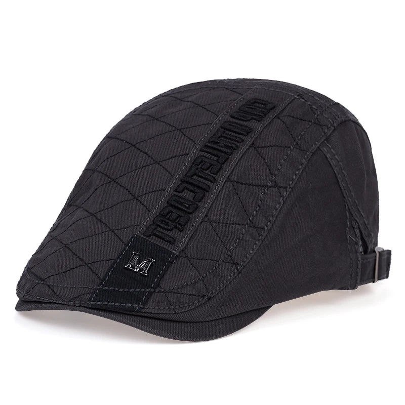Men’s Summer Cotton Beret – Casual Outdoor Sports Style Sun Hat