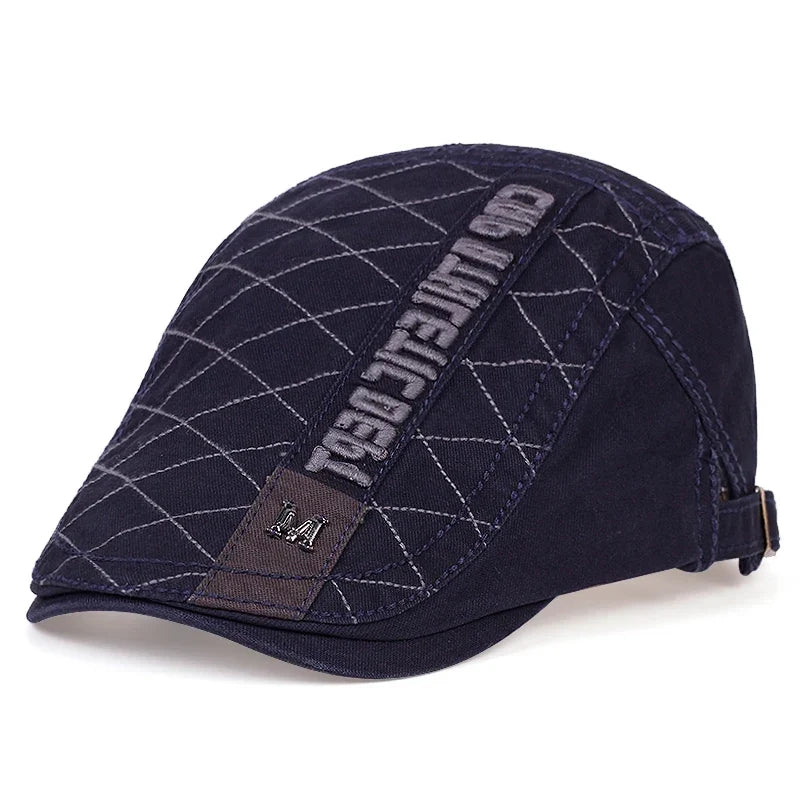 Men’s Summer Cotton Beret – Casual Outdoor Sports Style Sun Hat
