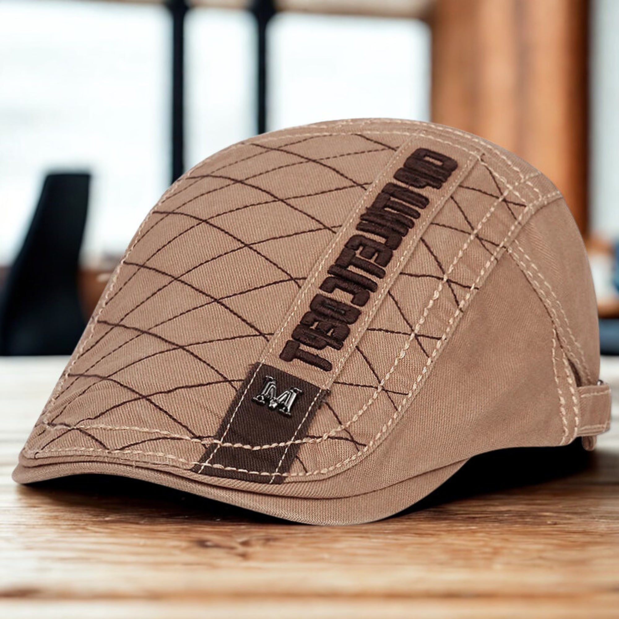 Men’s Summer Cotton Beret – Casual Outdoor Sports Style Sun Hat