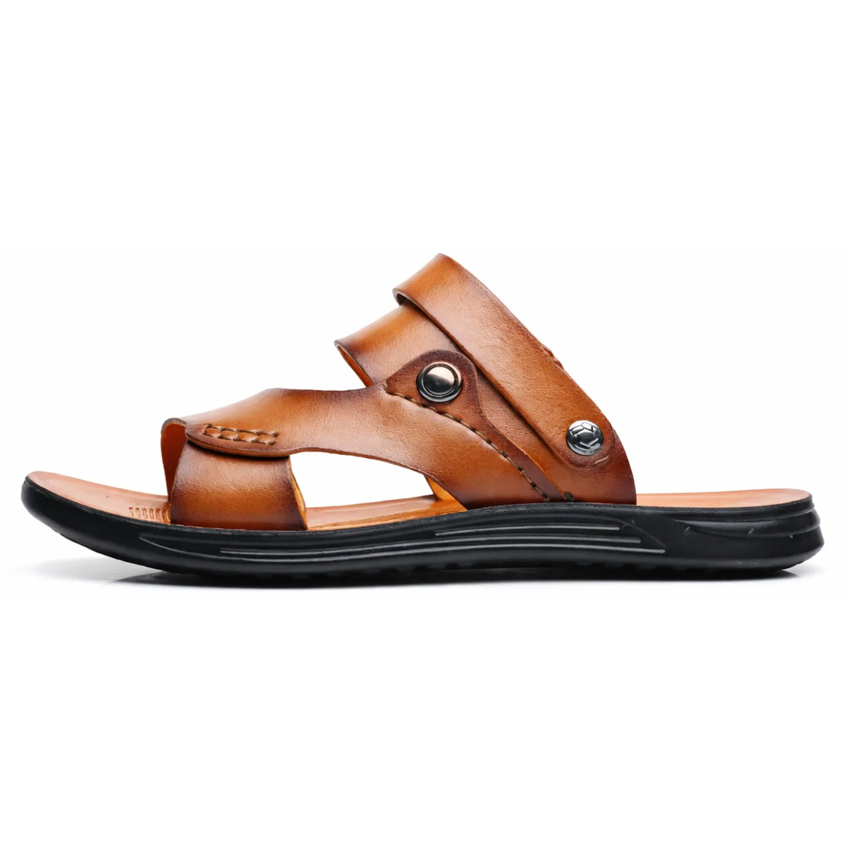Genuine Leather Sandals – Casual Comfort & Cool Style for Summer