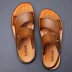 Genuine Leather Sandals – Casual Comfort & Cool Style for Summer