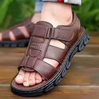Men’s Summer Outdoor Sandals Slippers Thick Sole Anti-Slip Waterproof Comfortable Shoes