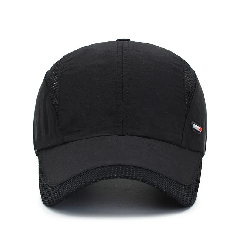 Breathable Quick-Dry Ultra-Thin Baseball Cap for Men – Sports Outdoor Hat for Hiking, Cycling, Fishing, and Mountaineering