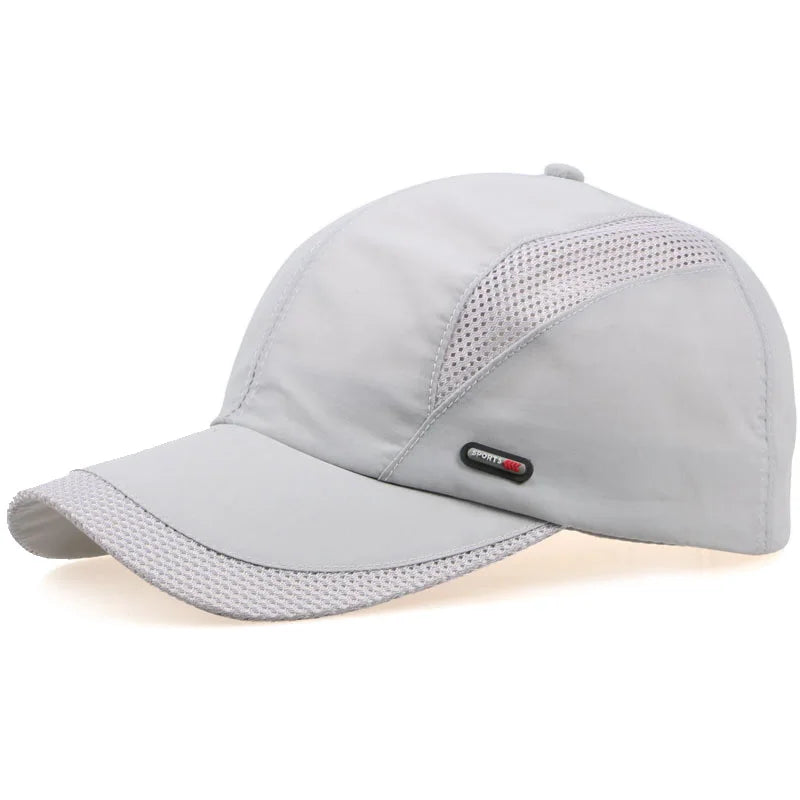 Breathable Quick-Dry Ultra-Thin Baseball Cap for Men – Sports Outdoor Hat for Hiking, Cycling, Fishing, and Mountaineering