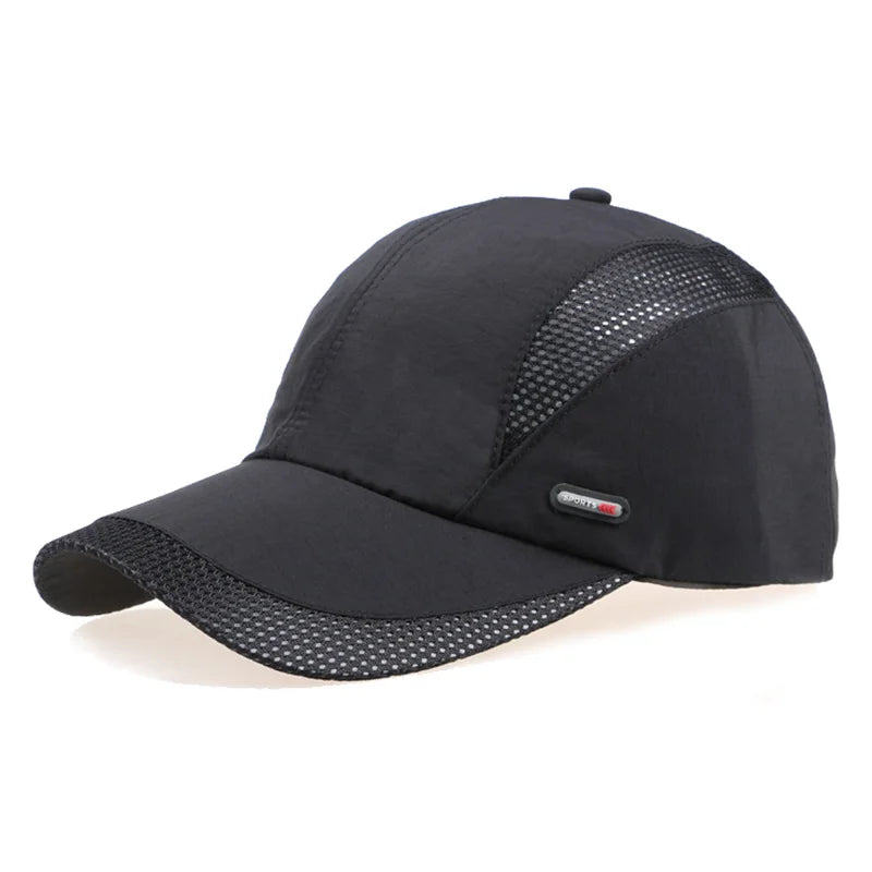 Breathable Quick-Dry Ultra-Thin Baseball Cap for Men – Sports Outdoor Hat for Hiking, Cycling, Fishing, and Mountaineering
