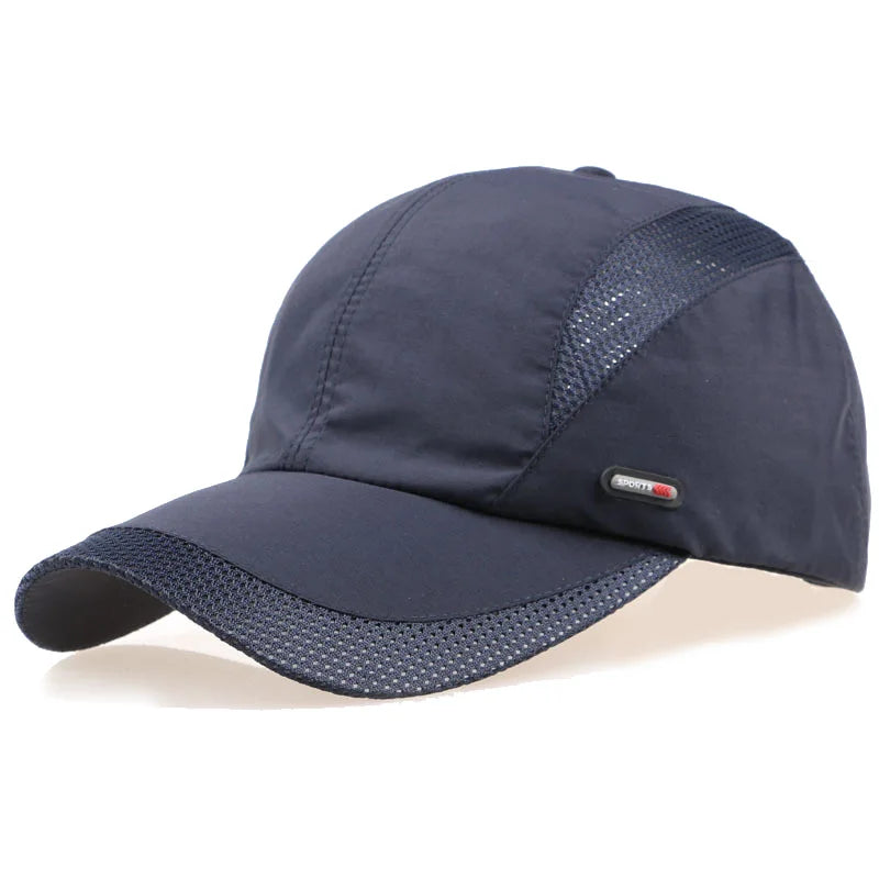 Breathable Quick-Dry Ultra-Thin Baseball Cap for Men – Sports Outdoor Hat for Hiking, Cycling, Fishing, and Mountaineering