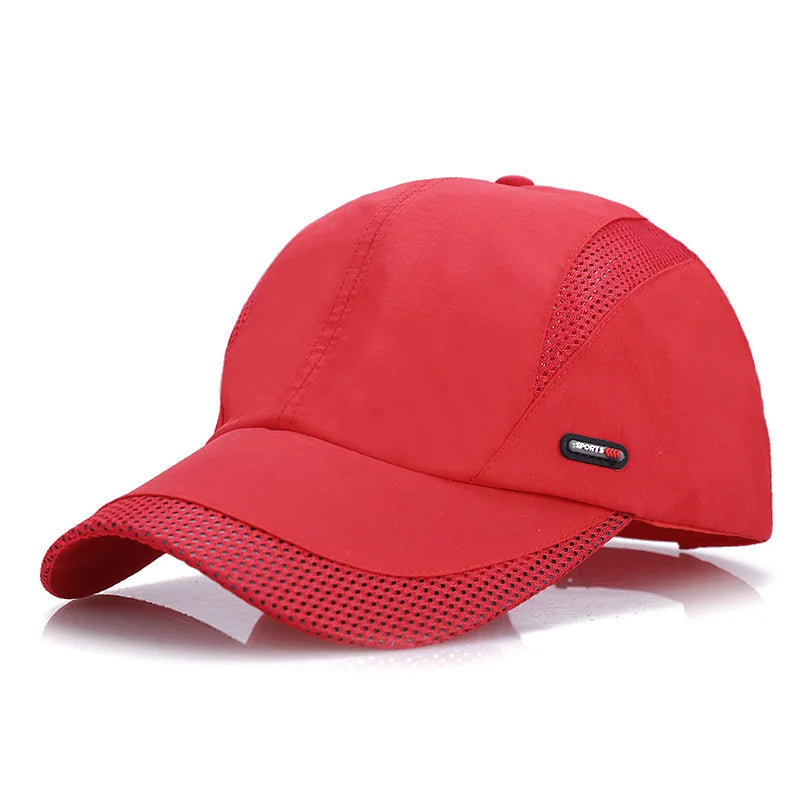 Breathable Quick-Dry Ultra-Thin Baseball Cap for Men – Sports Outdoor Hat for Hiking, Cycling, Fishing, and Mountaineering