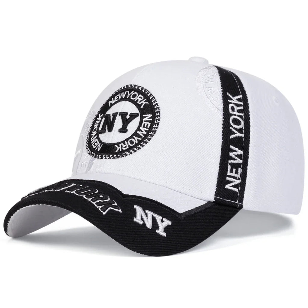 Letter Embroidered Baseball Cap – Adjustable Lightweight Hat for Spring & Fall