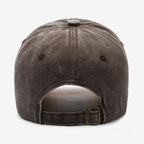 Vintage Washed Cotton Cap with Embroidered Detail – Casual Sport Fit
